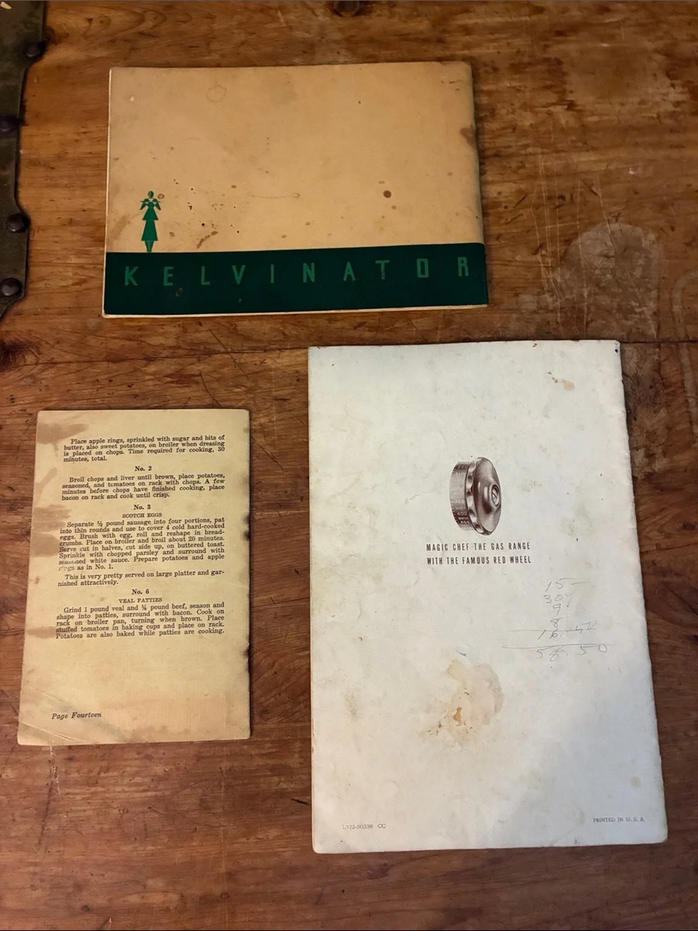 6  - Vintage 1930-40’s Recipe and Promotional Booklets